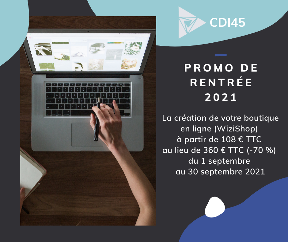 Promo de rentrée 2021 - WiziShop